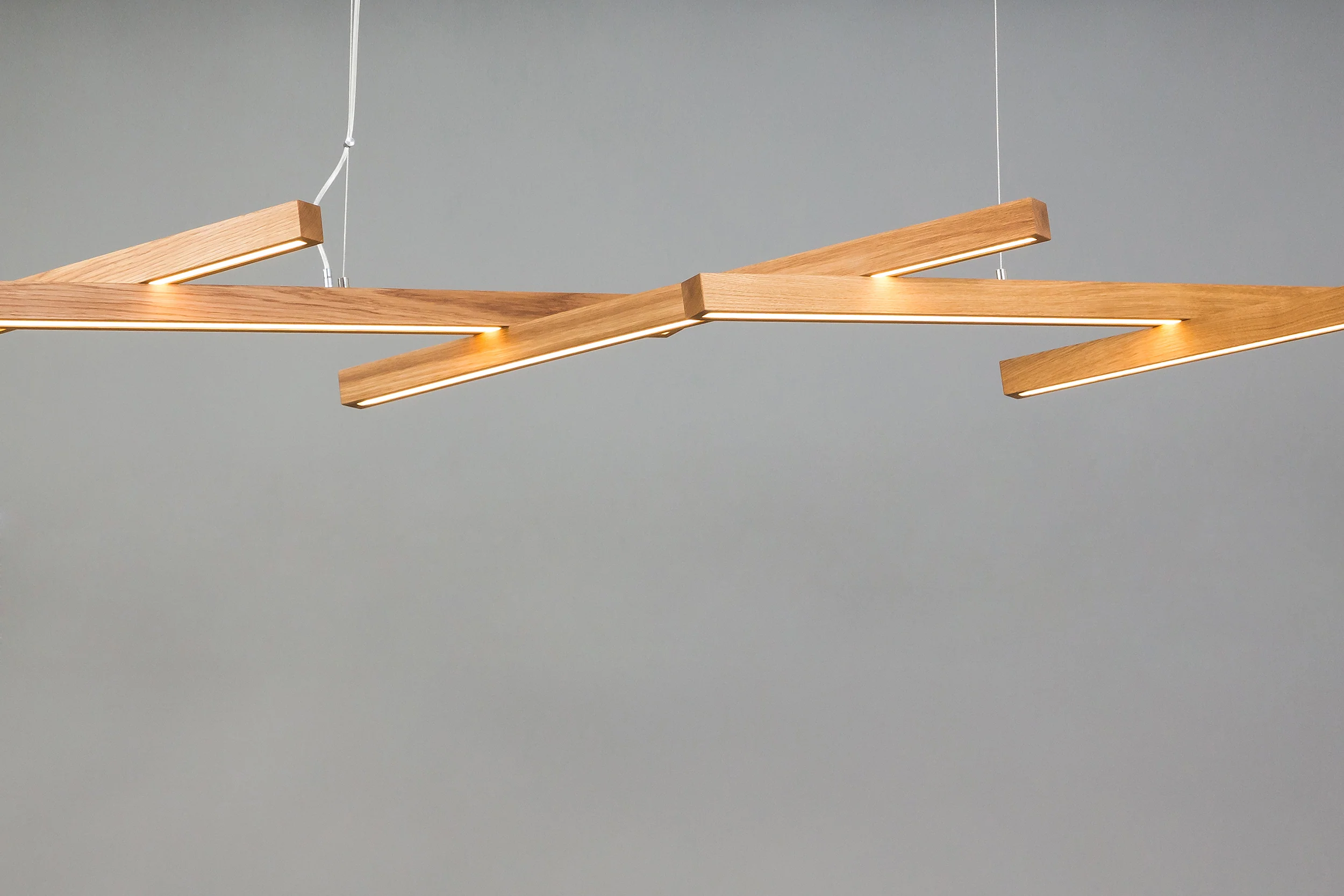 SOLO (wooden chandelier with 5 Bars) - Image 11