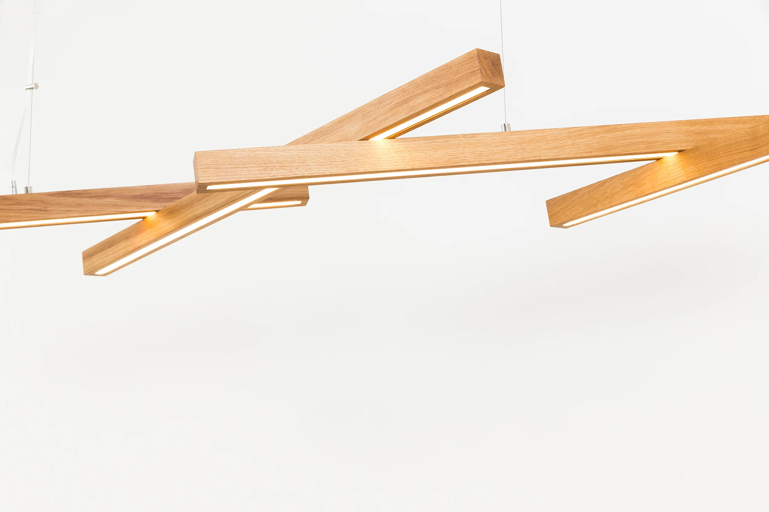 SOLO (wooden chandelier with 5 Bars) - Image 13